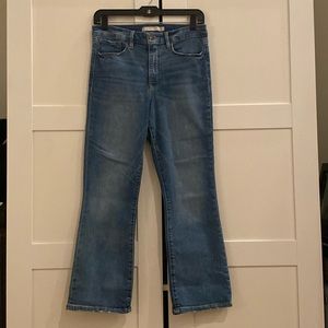 Athleta straight leg ankle jean | size 8